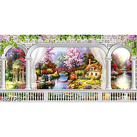 Tranh Dán Tường 3D Phào Chỉ - Có Sẵn Keo - TPC482