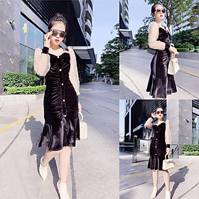 >> BÁO GIÁ VÁY LIỀN ĐUÔI CÁ MÃ IVDD2005 THIẾT KẾ TAY BỒNG NGẮN TRÊN GỐI HỌA TIẾT CỖ XE SANG TRỌNG MÀU ĐỎ CAM, ĐÍNH HOA HANDME | Shopee Lazada Sendo Tiki mới nhất 32 Đầm thiết kế chân váy đuôi cá tay voan bồng đi chơi, dự tiệc Z136 kèm ảnh thật trải sàn - Glady Design