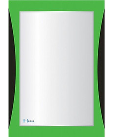 Gương soi 2 lớp viền xanh lá cây HÒA BÌNH HBS2-722