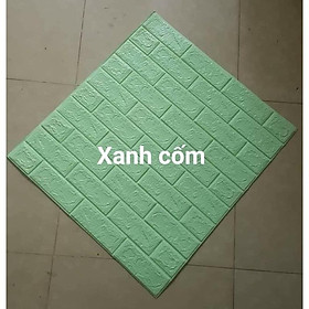 Xốp dán tường giả gạch loại dầy khổ lớn 70 x 77 cm