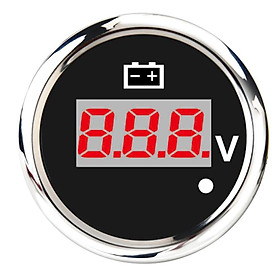 Boat Digital Voltmeter Voltage Meter Display 8-32V 52mm 2