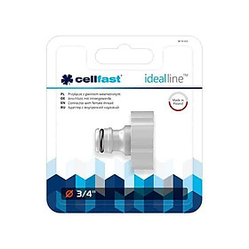 Mua Cút nối nhanh nguồn nước ren trong Cellfast Ideal Line 3/4″ (27mm)- 50-655 - ban công xanh
