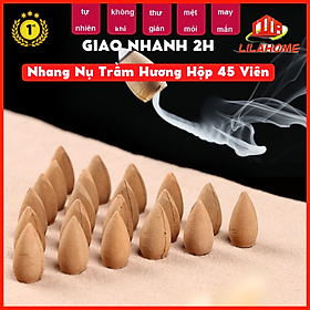 Mua Nhang Nụ Trầm Hương Tự Nhiên Hộp 45 Viên - Hàng Nhập Khẩu