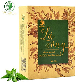 Lá xông thải độc, giải cảm, sáng da Wonmom - 70 Gr