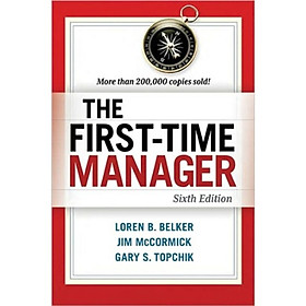 The First-Time Manager