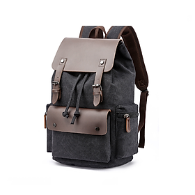 Balo nam vải canvas cao cấp phong cách mới 15,6