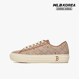 MLB - Giày sneakers unisex cổ thấp Playball Lux Jacquard Diamond Monogram