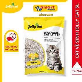 Cát Vệ Sinh Cho Mèo Jolly Cat 5L Nhiều Mùi Hương