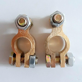 Mua 2 Cọc + và - Đồng Thau gắn bình ắc quy (chọn size)