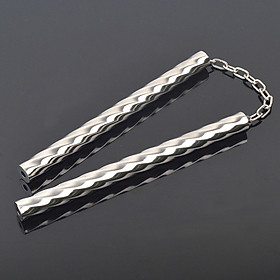Côn nhị khúc INOX dạng Xoắn Leng Keng Cao Cấp