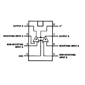 IC LM393 DIP8 -Hàng nhập khẩu