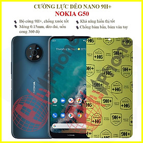 Dán cường lực dẻo nano dành cho Nokia G50