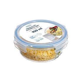 Hộp Thủy Tinh Chia Ngăn INOCHI 520ml, 800ml, 950ml, 1040ml, 1520ml (Vuông - Tròn - Chũ Nhật)