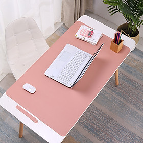 Mua Thảm Trải Bàn Làm Việc Hai Mặt  Chất Liệu Da PU Cao Cấp Chống Nước Kích Thước Lớn 120 x 60 cm
