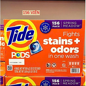 THÙNG VIÊN GIẶT TIDE PODS HE LAUNDRY DETERGENT PODS 42x4 VIÊN (168 VIÊN)