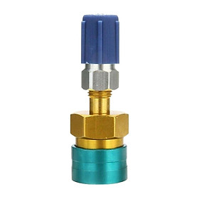 R1234yf Quick Coupler Brass High and Low Side Connector Conversion Hose Adapter for R1234yf  System Evacuation R1234yf to R134A Conversion