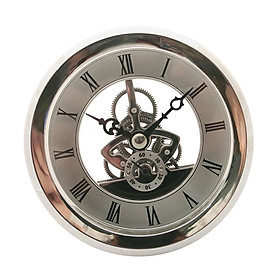 Professional 4.25Inch  Clock Insert Roman Numeral  Movement DIY