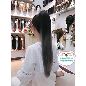 Tóc giả ngoặm ombre đủ màu- hình thật