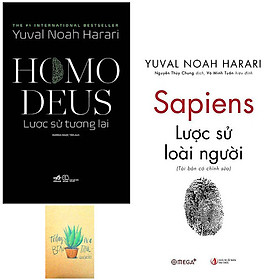 Combo Sapiens: Lược Sử Loài Người và Homo Deus: Lược Sử Tương Lai ( Tặng Kèm Sổ Tay )
