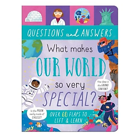 Sách Large Q&A Flap Book - Our World