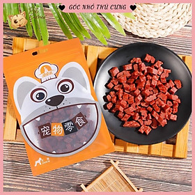 Snack thịt bò viên cho chó cưng (Gói 100g)