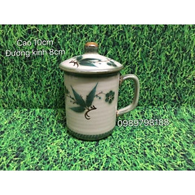 Mua Cốc ( ly) gốm sứ Bát Tràng có nắp