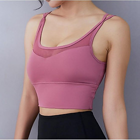 Áo Bra Tập Gym, Yoga Cao Cấp Lưng Chéo Cách Điệu