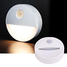 Mua Đèn Led Hình Bán Nguyệt Cảm Biến Cơ Thể Người / Cầu Thang / Phòng Ngủ