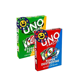 Combo Card Game UNO Mở rộng 1+2 - BoardGameVN Axịn