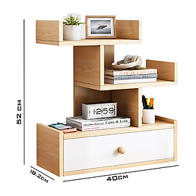 Mua Kệ Sách Để Bàn Có Hộc Đựng Tiện Lợi