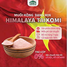 [Hàng Chính Hãng]100g Muối hồng mịn HIMALAYA nấu ăn/ nấu sữa hạt/làm bánh ăn kiêng/ muối dùng ngâm chân khử khuẩn thải độc