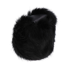 2-6pack Black Fur Microphone Windscreen Wind Muff for Sony HDR-MV1 Digital