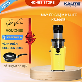 Mua Máy Ép Trái Cây  Máy Ép Chậm Mini KALITE KSJ4415 Tiêu Chuẩn Châu Âu Dung Tích 400 ML Công Suất 200 W - Hàng Chính Hãng