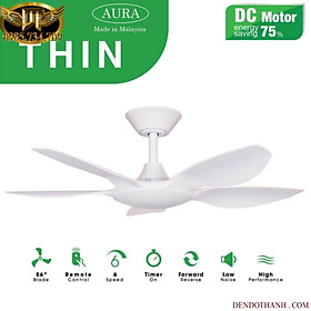 Mua Quạt trần MR VŨ THIN quạt trần cho người giàu mẫu mới hiện đại 5 cánh QTD