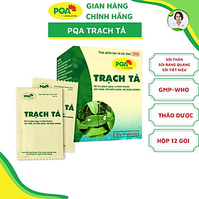 Trạch Tả PQA Giúp Thanh Nhiệt Lợi Niệu, Hỗ Trợ Giảm Nguy Cơ Hình Thành Sỏi Thận Hộp 12 Gói
