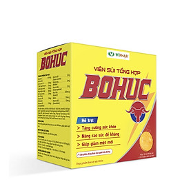 VIÊN SỦI TỔNG HỢP BOHUC VỈ NHÔM XÉ HỘP 40 VIÊN - VIPHAR