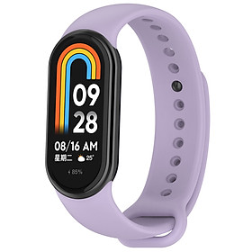 Dây Đeo Thay Thế Dành Cho Vòng Đeo Tay Thông Minh Xiaomi MiBand 8 Ngàm Thép Chắc Chắn_ Hàng Chính Hãng