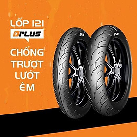 Lốp xe máy DPLUS 70 90-16 bánh trước xe Nouvo không ruột