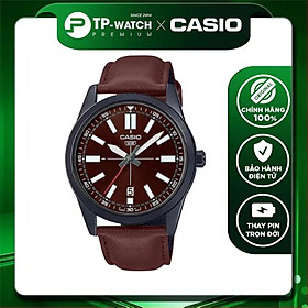 Đồng Hồ Nam Dây Da Casio Standard MTP-VD02BL-5EUDF Chính Hãng - MTP-VD02BL-5E