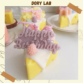 Mua Combo Tự Làm Nến Thơm Tại Nhà Miếng Phô Mai Phủ Topping - Dory Lab