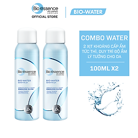 Combo 2 Nước xịt khoáng dưỡng da Bio-Water Energizing Water 100ml/chai