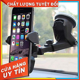 Mua Kệ Đỡ Điện Thoại Ô Tô- Giá đỡ kẹp đt ô tô chân có keo và hút kính chắc chắn