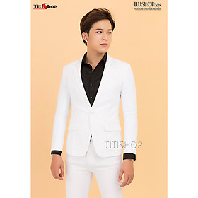 Aó Vest Nam Titishop EVN254 Trắng