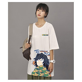 XẢ KHO Áo Thun Đụt Tomioka Giyuu  Unisex