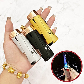 Hột quẹt bật lửa khè CIGAR 3 tia COHIBA 153 gas đá rảnh tay - xài gas