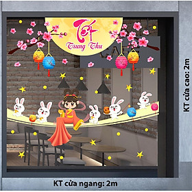 Mua DECAL TRANG TRÍ TRUNG THU 2023  COMBO SỐ 33