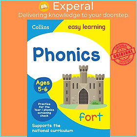 Sách - Phonics Ages 5-6 - Ideal for Home Learning by Collins Easy Learning (UK edition, paperback)