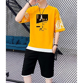 Bộ Nam Hè Cao Cấp Bộ Nam Ccop Chất Thun Lạnh Cao Cấp 5 Màu Phong Cách Hàn Quốc