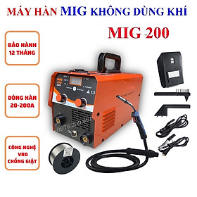 Mua Máy Hàn MIG JAZIC 200A Không Dùng Khí-Máy Hàn Điện Tử Đa Chức Năng-Tặng Kèm Cuộn Dây Hàn-Hàng Chuyên Dụng