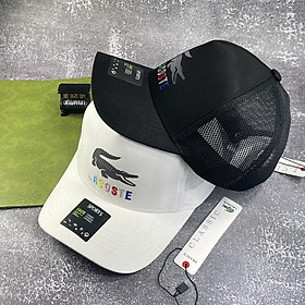 Combo 2 nón kết, mũ lưỡi trai Lacos vải kaki phối lưới form chuẩn siêu đẹp (Ảnh thật)